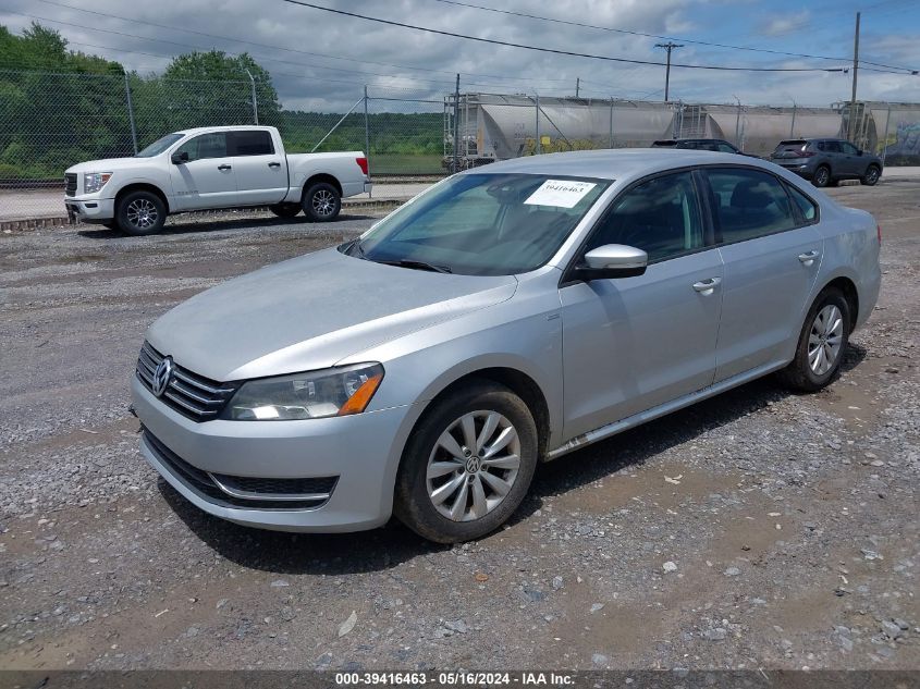 2015 Volkswagen Passat 1.8T Wolfsburg Edition VIN: 1VWAT7A38FC037461 Lot: 39416463