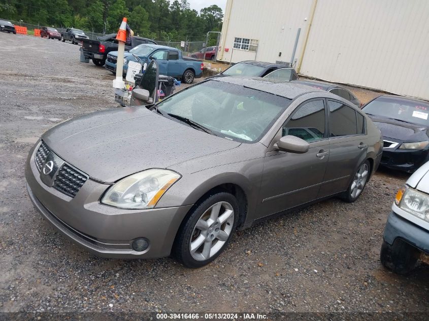 2004 Nissan Maxima 3.5 Se VIN: 1N4BA41E54C805929 Lot: 39416466