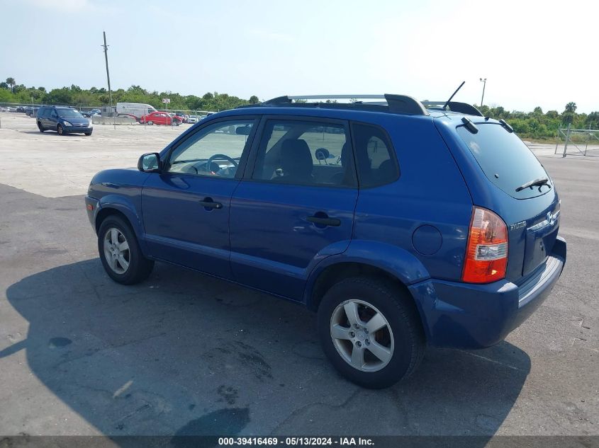 2008 Hyundai Tucson Gls VIN: KM8JM12B08U876368 Lot: 39416469