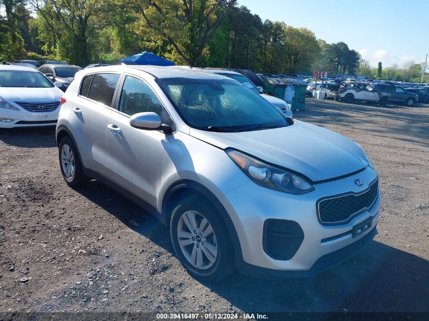 2017 Kia Sportage Lx VIN: KNDPM3AC2H7145721 Lot: 39416497