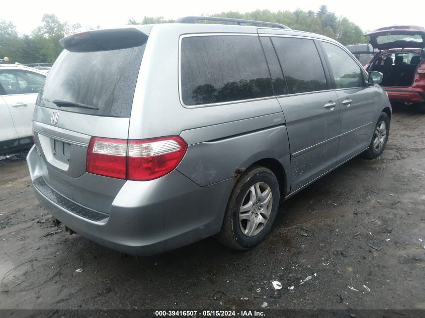 2007 Honda Odyssey Ex-L VIN: 5FNRL38737B054096 Lot: 39416507