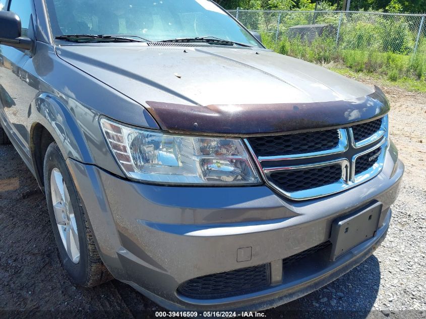 2013 Dodge Journey American Value Pkg VIN: 3C4PDCAB0DT626211 Lot: 39416509