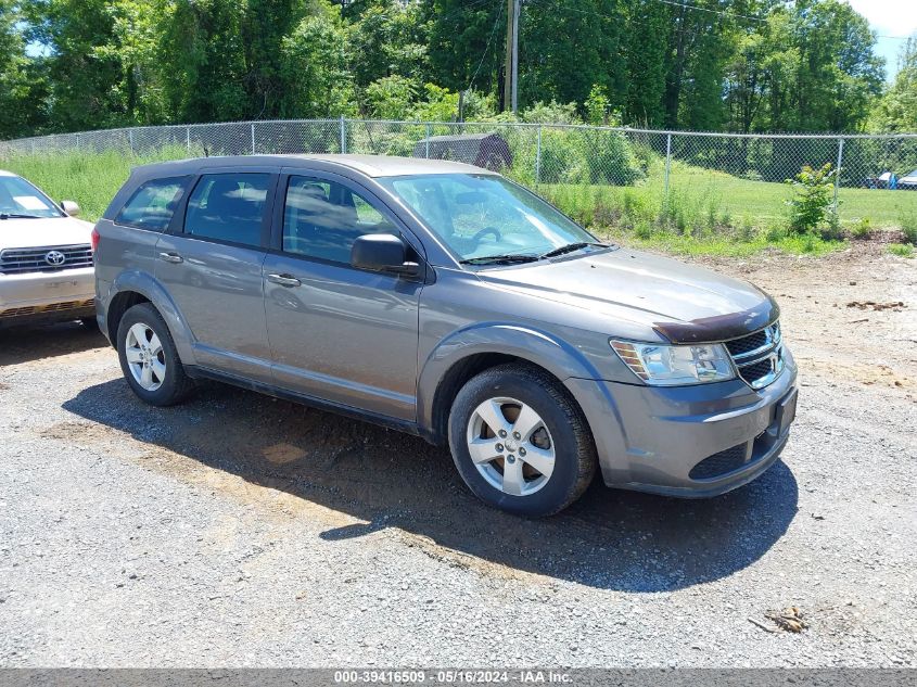 2013 Dodge Journey American Value Pkg VIN: 3C4PDCAB0DT626211 Lot: 39416509