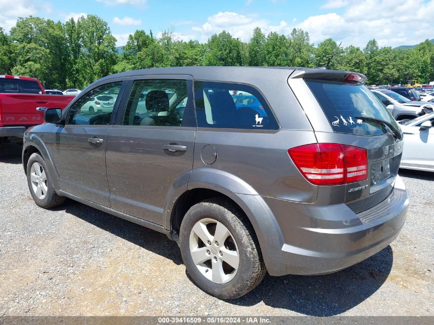 2013 Dodge Journey American Value Pkg VIN: 3C4PDCAB0DT626211 Lot: 39416509