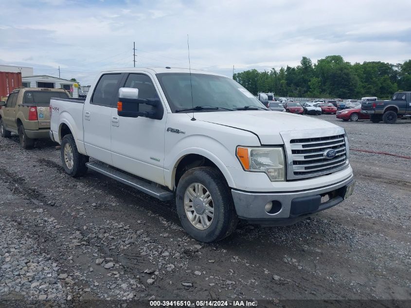 2013 Ford F-150 Lariat VIN: 1FTFW1ET4DKD02449 Lot: 39416510