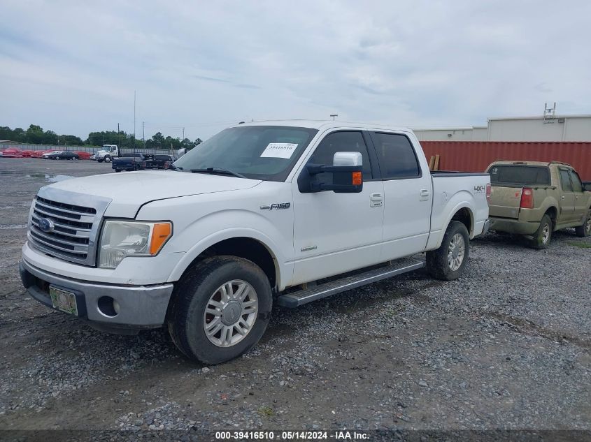 2013 Ford F-150 Lariat VIN: 1FTFW1ET4DKD02449 Lot: 39416510