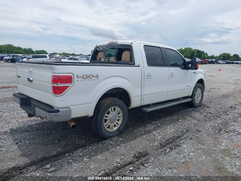 2013 FORD F-150 LARIAT - 1FTFW1ET4DKD02449