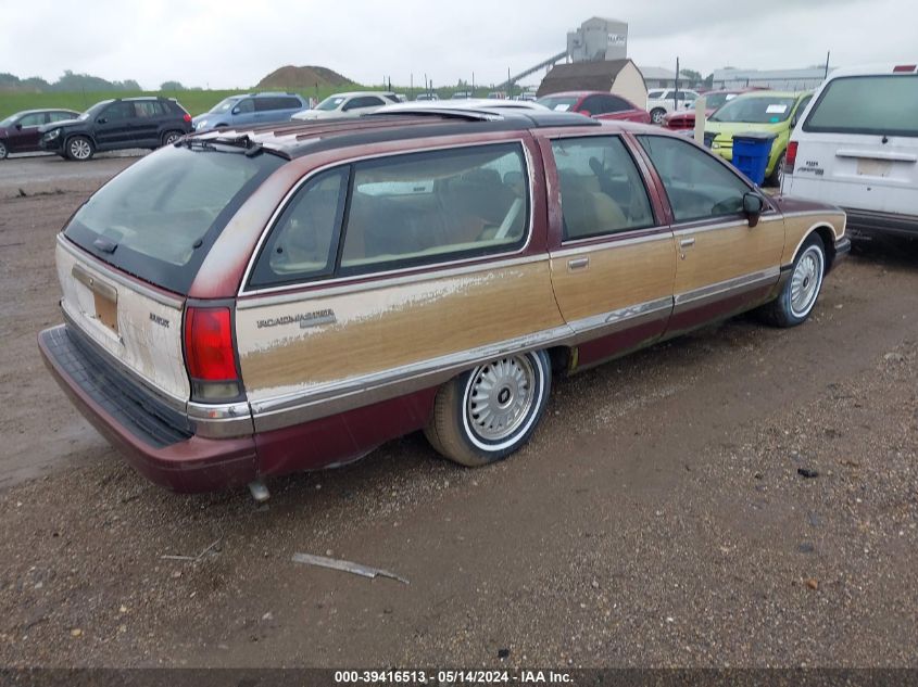 1991 Buick Roadmaster Estate VIN: 1G4BR83E5MW401255 Lot: 39416513