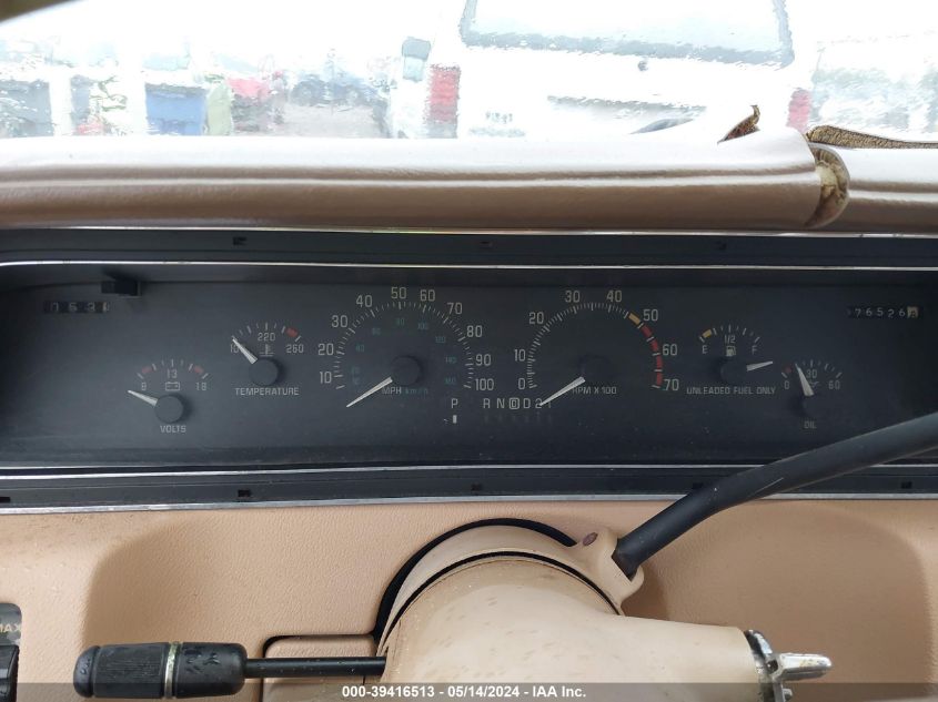 1991 Buick Roadmaster Estate VIN: 1G4BR83E5MW401255 Lot: 39416513