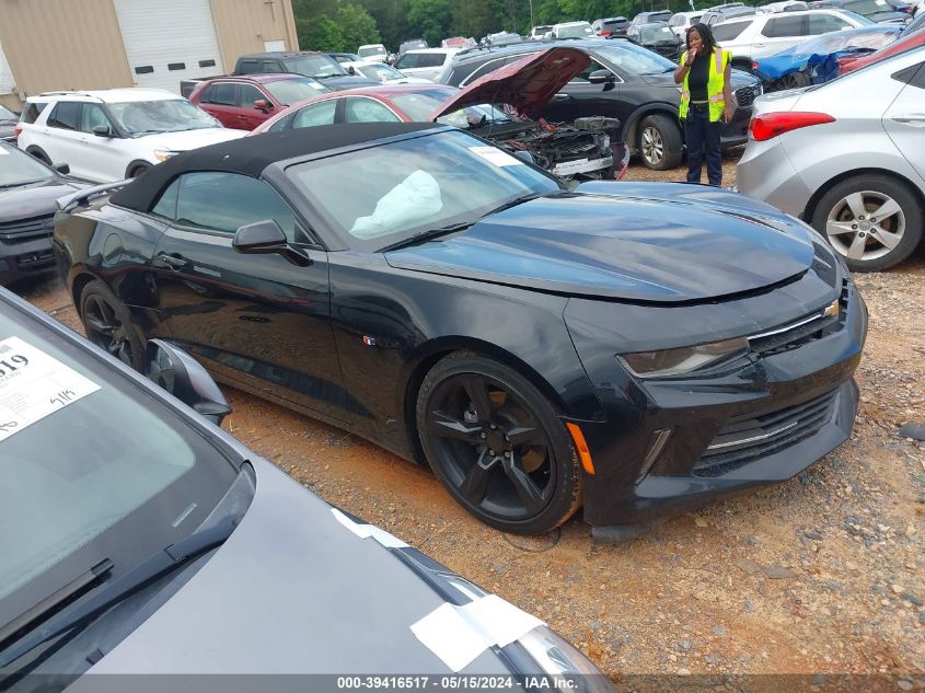 2017 Chevrolet Camaro 1Lt VIN: 1G1FB3DS6H0166223 Lot: 39416517