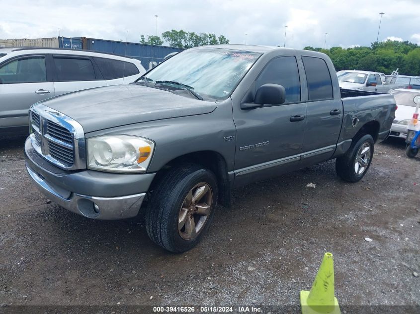 2007 Dodge Ram 1500 Slt/Trx4 Off Road/Sport VIN: 1D7HU18247S134775 Lot: 39416526