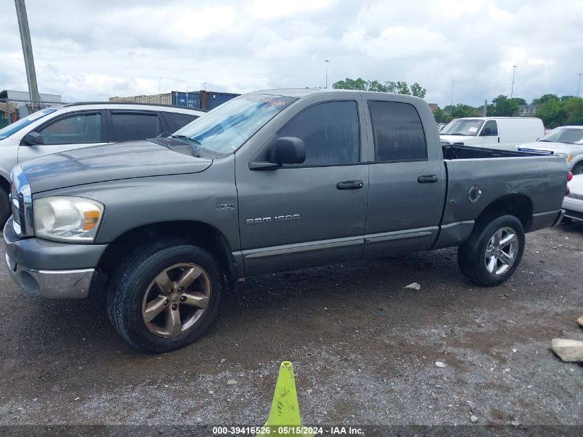 2007 Dodge Ram 1500 Slt/Trx4 Off Road/Sport VIN: 1D7HU18247S134775 Lot: 39416526