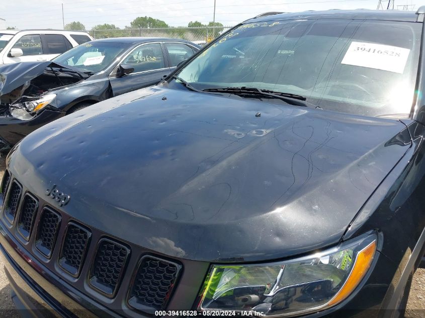 2021 Jeep Compass Altitude 4X4 VIN: 3C4NJDBB4MT509428 Lot: 39416528