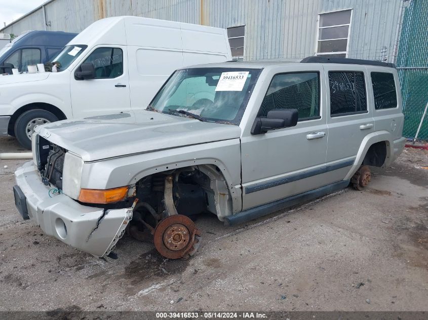 2008 Jeep Commander Sport VIN: 1J8HG48KX8C217845 Lot: 39416533