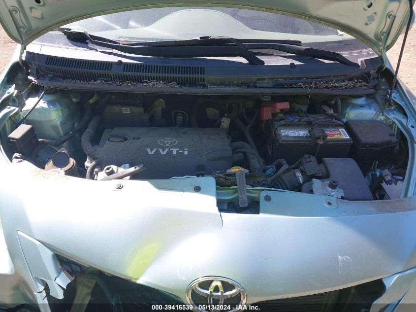 2010 Toyota Yaris VIN: JTDBT4K34A1365713 Lot: 39416539