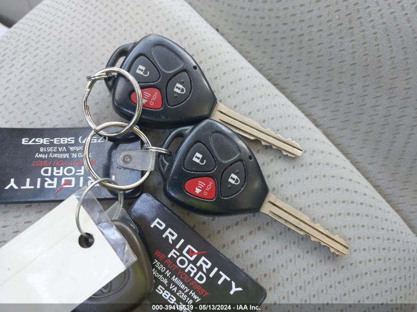 2010 Toyota Yaris VIN: JTDBT4K34A1365713 Lot: 39416539