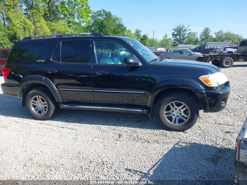 2005 Toyota Sequoia Limited V8 VIN: 5TDBT48AX5S255666 Lot: 39416546