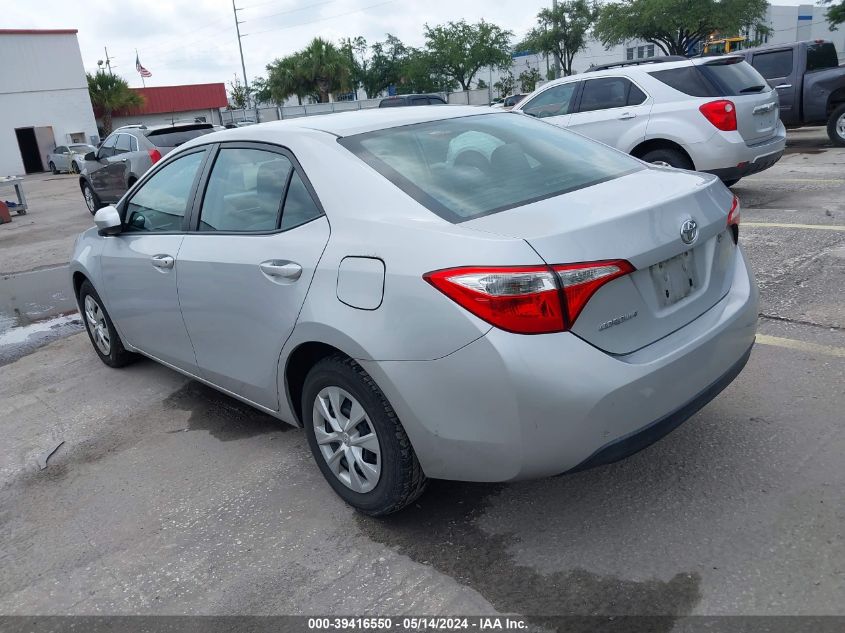 2014 Toyota Corolla L VIN: 2T1BURHE2EC190897 Lot: 39416550