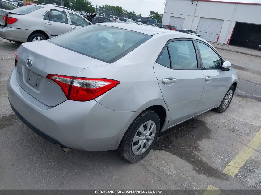 2014 Toyota Corolla L VIN: 2T1BURHE2EC190897 Lot: 39416550