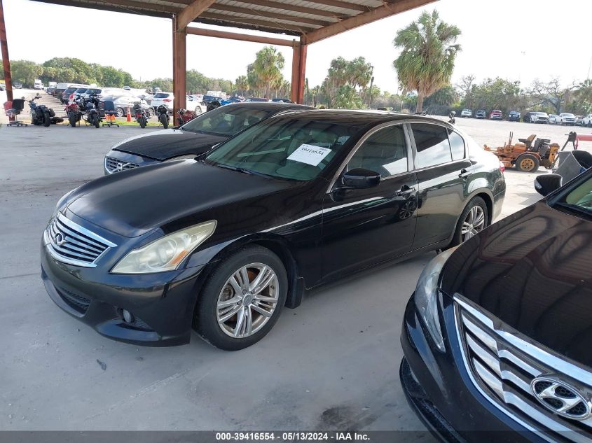 2012 Infiniti G37 Journey VIN: JN1CV6AP0CM620909 Lot: 39416554