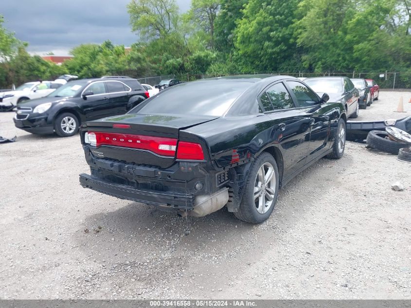 2013 Dodge Charger Sxt VIN: 2C3CDXJG8DH678734 Lot: 39416558