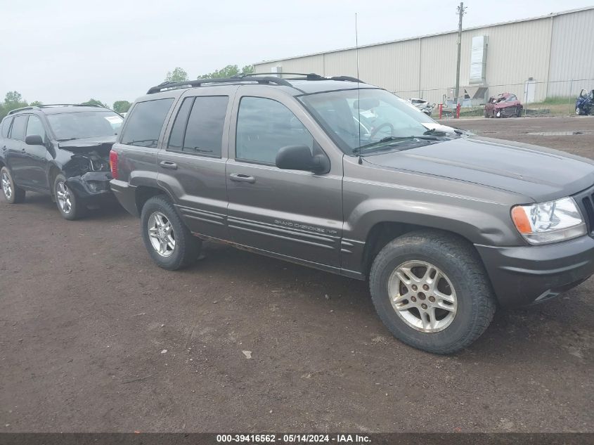 2000 Jeep Grand Cherokee Limited VIN: 1J4GW58S4YC138810 Lot: 39416562