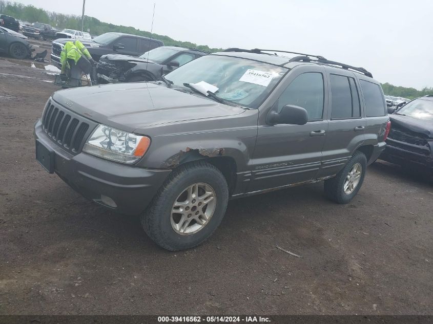 2000 Jeep Grand Cherokee Limited VIN: 1J4GW58S4YC138810 Lot: 39416562