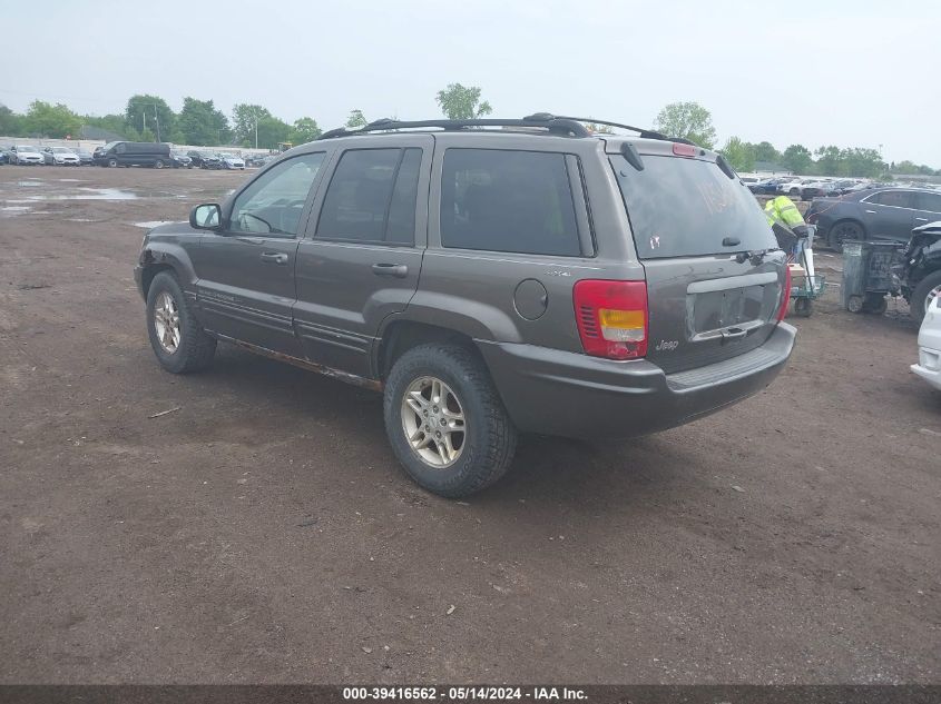 2000 Jeep Grand Cherokee Limited VIN: 1J4GW58S4YC138810 Lot: 39416562