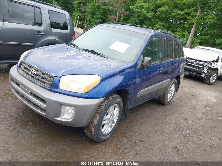 2002 Toyota Rav4 VIN: JTEGH20V126001619 Lot: 39416572