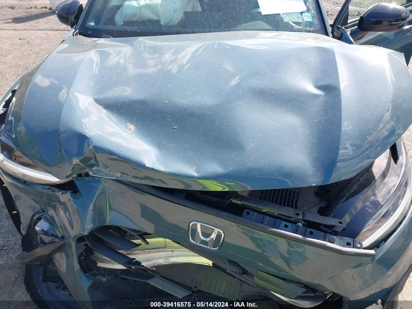 2024 Honda Hr-V Awd Sport/Awd Sport W/O Bsi VIN: 3CZRZ2H54RM749137 Lot: 39416575