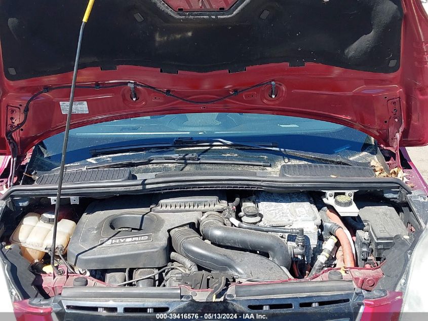 2013 Ford C-Max Hybrid Sel VIN: 1FADP5BU0DL520168 Lot: 39416576