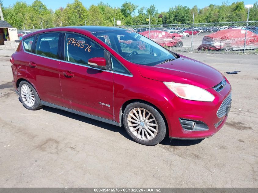 2013 Ford C-Max Hybrid Sel VIN: 1FADP5BU0DL520168 Lot: 39416576