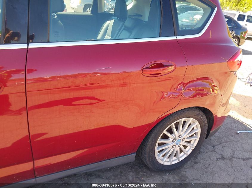 2013 Ford C-Max Hybrid Sel VIN: 1FADP5BU0DL520168 Lot: 39416576