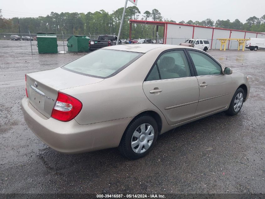 2004 Toyota Camry Le VIN: 4T1BE32K54U853529 Lot: 39416587