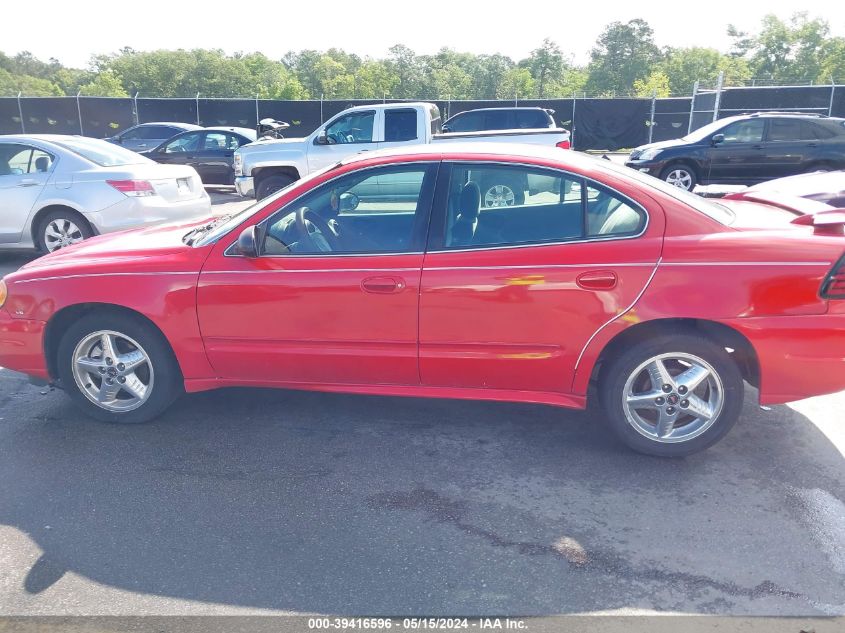 2004 Pontiac Grand Am Se1 VIN: 1G2NF52E94C200359 Lot: 39416596