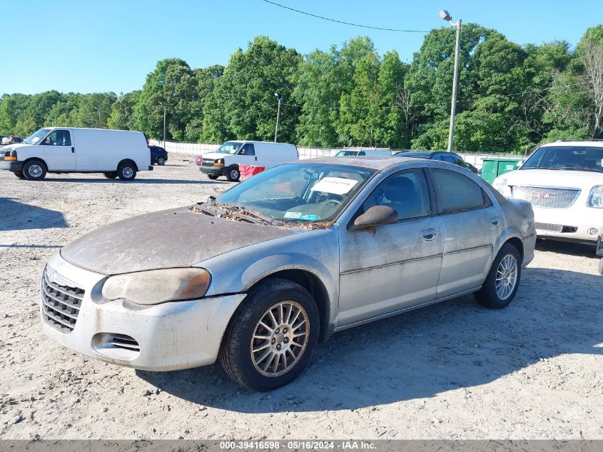 2004 Chrysler Sebring Lxi VIN: 1C3EL56R74N411389 Lot: 39416598