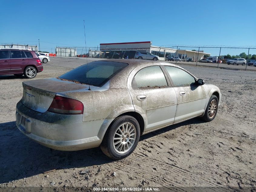 2004 Chrysler Sebring Lxi VIN: 1C3EL56R74N411389 Lot: 39416598