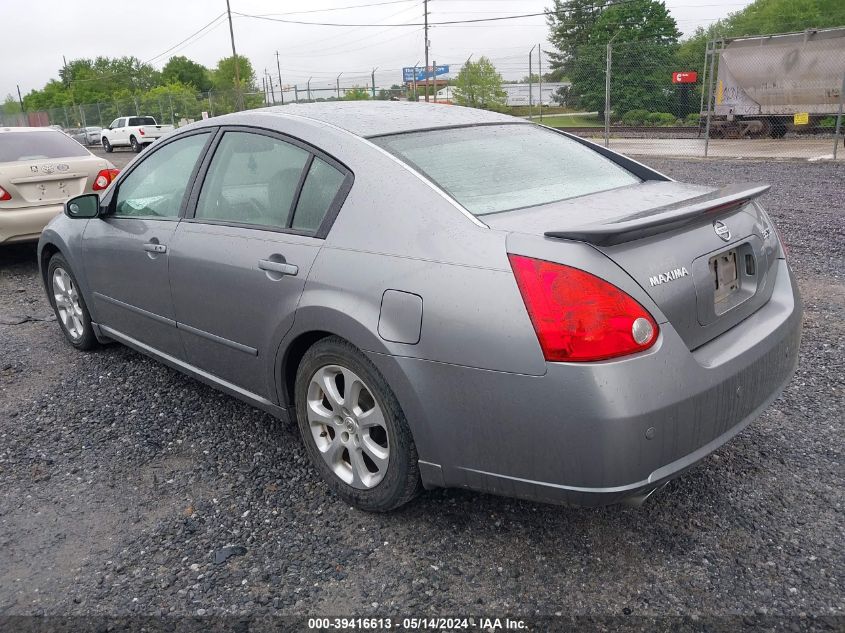 2007 Nissan Maxima 3.5 Sl VIN: 1N4BA41E77C865151 Lot: 39416613