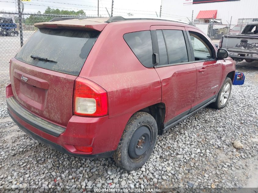 2012 Jeep Compass Sport VIN: 1C4NJCBB2CD664297 Lot: 39416619