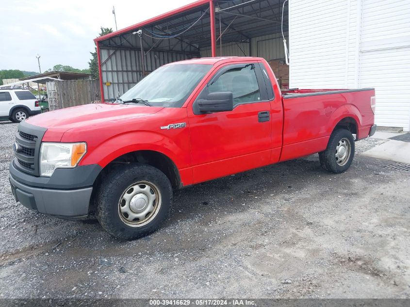 2013 Ford F-150 Xl VIN: 1FTMF1CM8DKF86722 Lot: 39416629