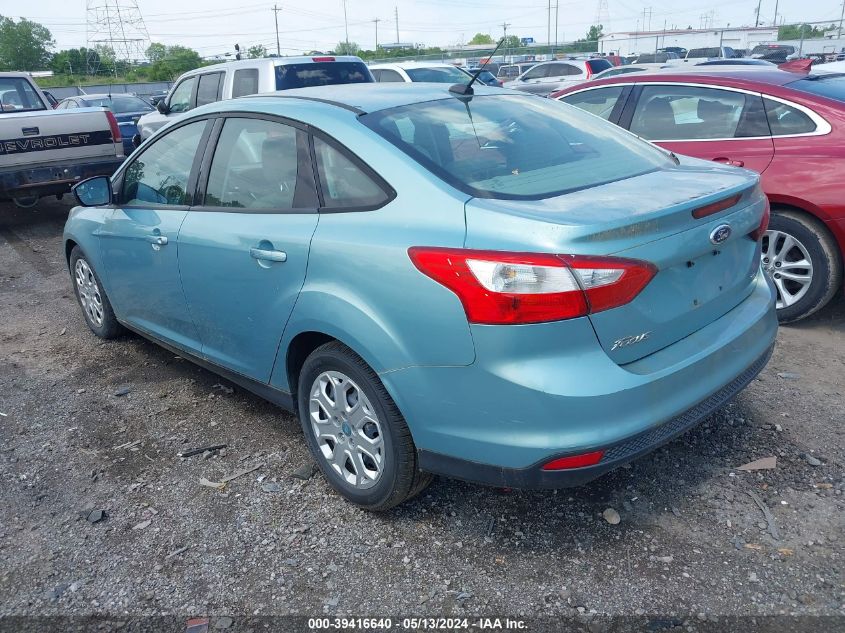 2012 Ford Focus Se VIN: 1FAHP3F27CL183043 Lot: 39416640