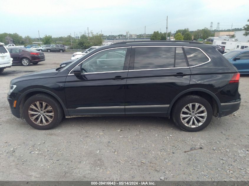 2018 Volkswagen Tiguan 2.0T Se/2.0T Sel VIN: 3VV2B7AX3JM056537 Lot: 39416643