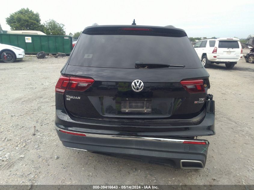 2018 Volkswagen Tiguan 2.0T Se/2.0T Sel VIN: 3VV2B7AX3JM056537 Lot: 39416643