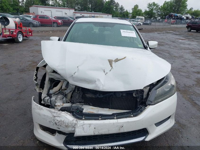 2013 Honda Accord Lx VIN: 1HGCR2F36DA017256 Lot: 39416644