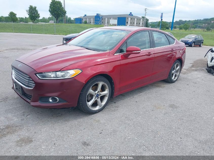 2013 Ford Fusion Se VIN: 3FA6P0HR2DR183891 Lot: 39416656