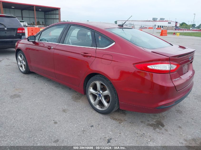 2013 Ford Fusion Se VIN: 3FA6P0HR2DR183891 Lot: 39416656