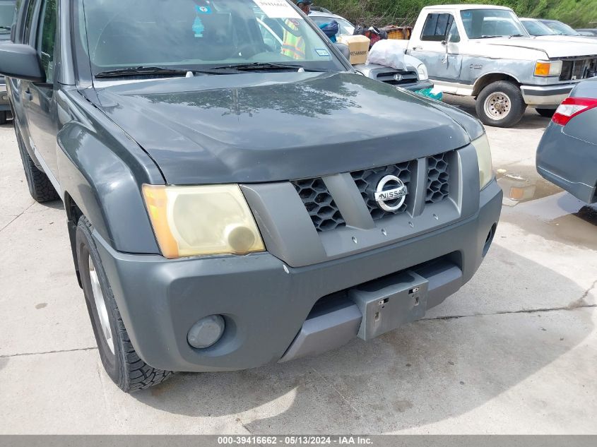 2006 Nissan Xterra S VIN: 5N1AN08U76C518168 Lot: 39416662