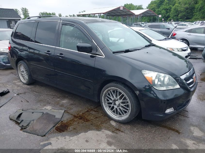 2006 Honda Odyssey Touring VIN: 5FNRL38826B062455 Lot: 39416669