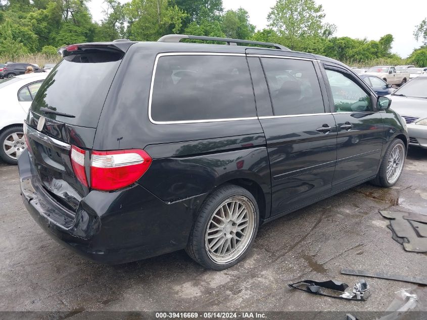 2006 Honda Odyssey Touring VIN: 5FNRL38826B062455 Lot: 39416669