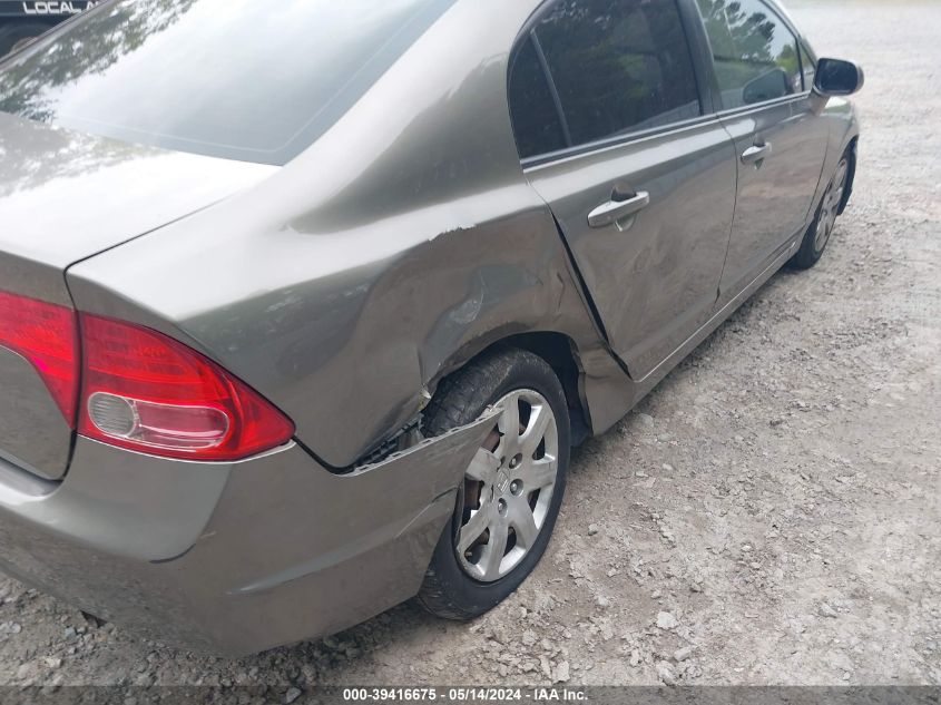 2008 Honda Civic Lx VIN: 2HGFA16548H326862 Lot: 39416675